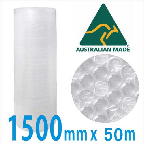 BubbleWrap 1500mm x 50m - 10mm